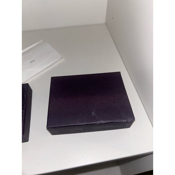 Prada Box Wallet Jewelry Box with Logo Tissue Paper Designer Luxury Milan Italy - Picture 12 of 14